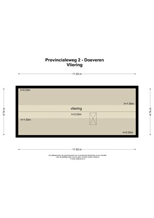 Floorplan - Provincialeweg 2, 5157 ND Doeveren